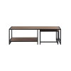 Ooki Reclaimed Large Coffee Table with Side Table