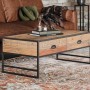 Ooki Reclaimed Coffee Table with Drawers