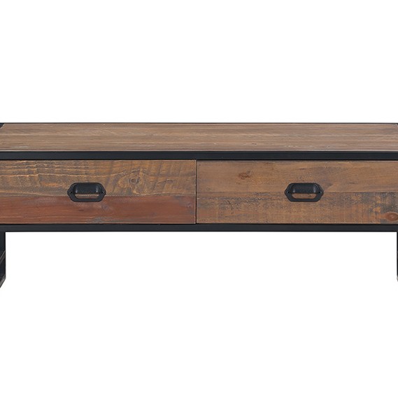 Ooki Reclaimed Coffee Table with Drawers
