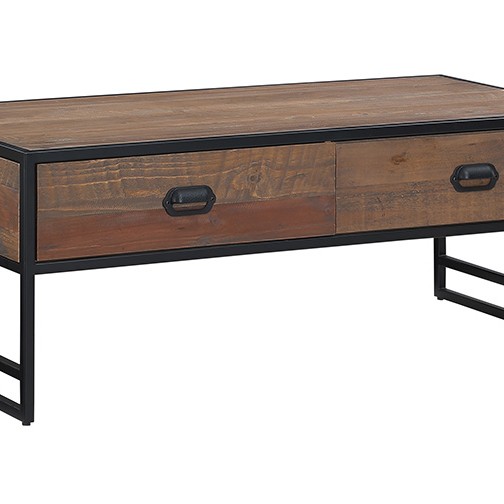 Ooki Reclaimed Coffee Table with Drawers