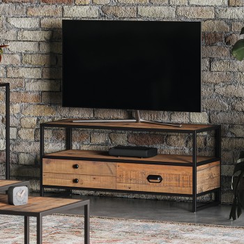 Ooki Reclaimed Small Widescreen Television Cabinet