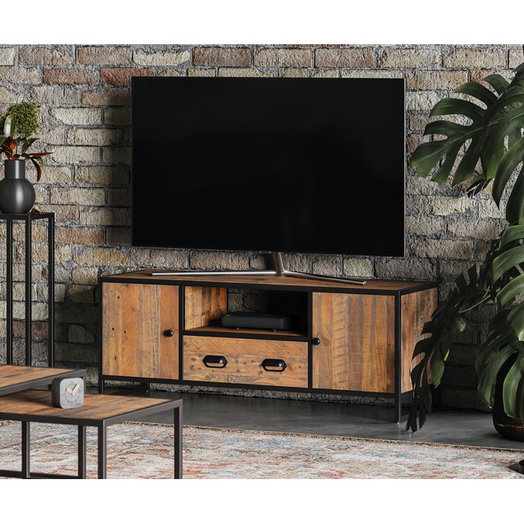 Ooki Reclaimed Medium Widescreen Television Cabinet
