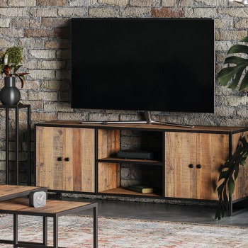 Ooki Reclaimed Large Widescreen Television Cabinet