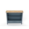 Signature Blue Low Bookcase Signature Blue Low Bookcase