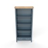 Signature Blue Tall bookcase