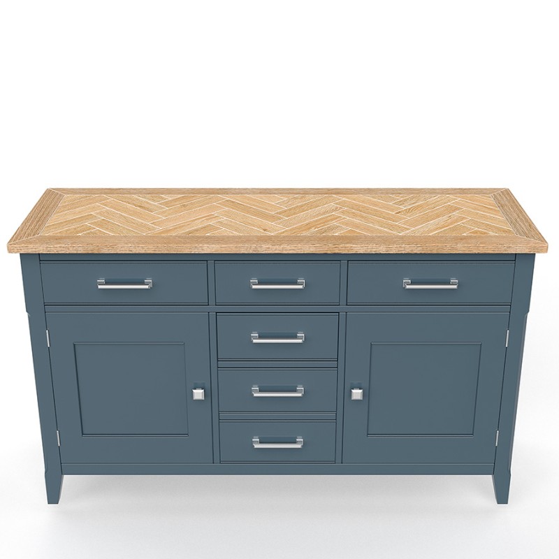 Signature Blue Large Sideboard