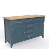 Signature Blue Large Sideboard