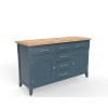 Signature Blue Large Sideboard
