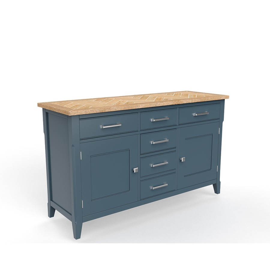 Signature Blue Large Sideboard