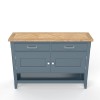 Signature Blue Small Sideboard / Hall Console Table
