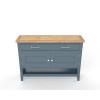 Signature Blue Small Sideboard / Hall Console Table
