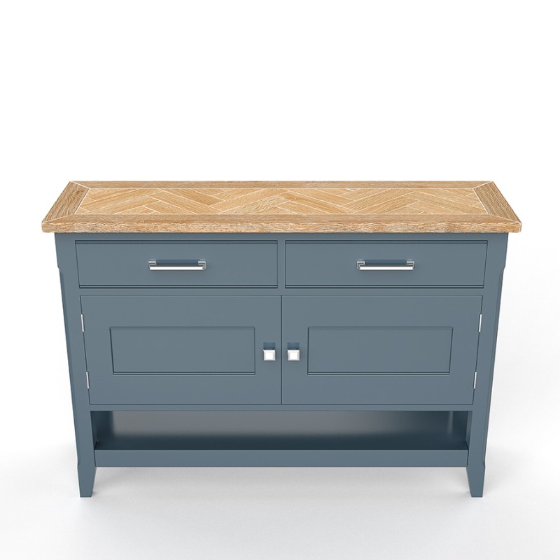 Signature Blue Small Sideboard / Hall Console Table