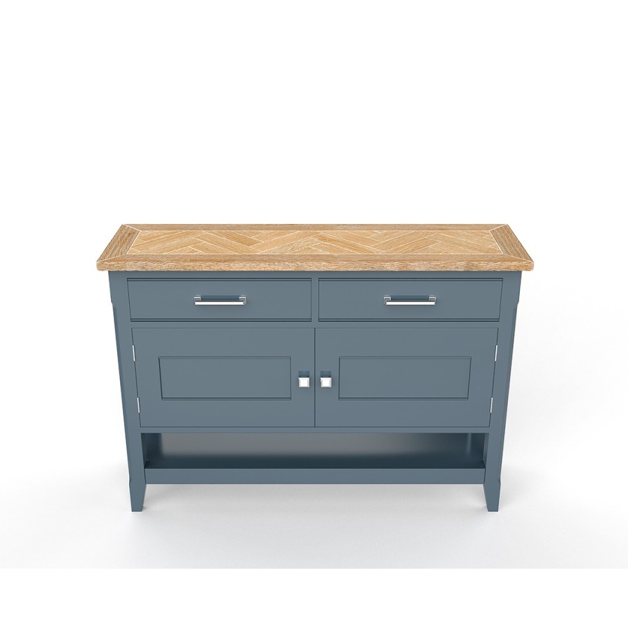 Signature Blue Small Sideboard / Hall Console Table