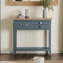 Signature Blue Reclaimed Small Console Table