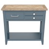 Signature Blue Reclaimed Small Console Table