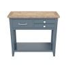 Signature Blue Reclaimed Small Console Table