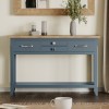 Signature Blue Large Console Table