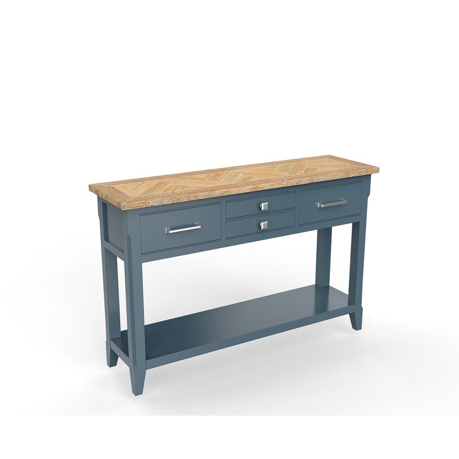 Signature Blue Large Console Table Signature Blue Large Console Table