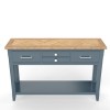 Signature Blue Large Console Table