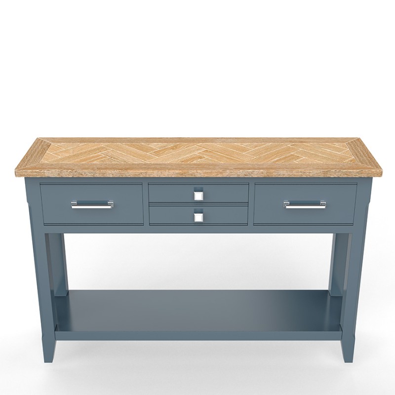 Signature Blue Large Console Table