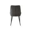 Signature Blue Dining Chair - Gun Metal Grey
