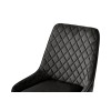 Signature Blue Dining Chair - Gun Metal Grey