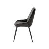 Signature Blue Dining Chair - Gun Metal Grey