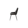 Signature Blue Dining Chair - Gun Metal Grey
