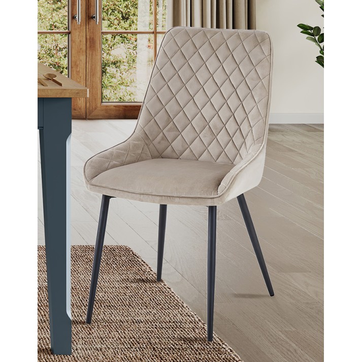 Signature Blue Dining Chair - Mink