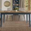 Signature Blue Extending Dining Table