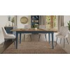 Signature Blue Extending Dining Table