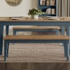 Signature Blue Extending Dining Table
