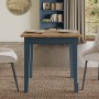 Signature Blue Square Dining Table