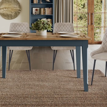 Signature Blue Dining Table 140cm