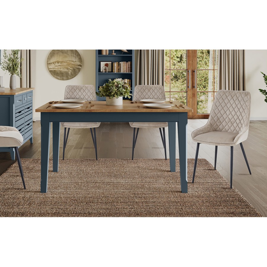 Signature Blue Dining Table 140cm