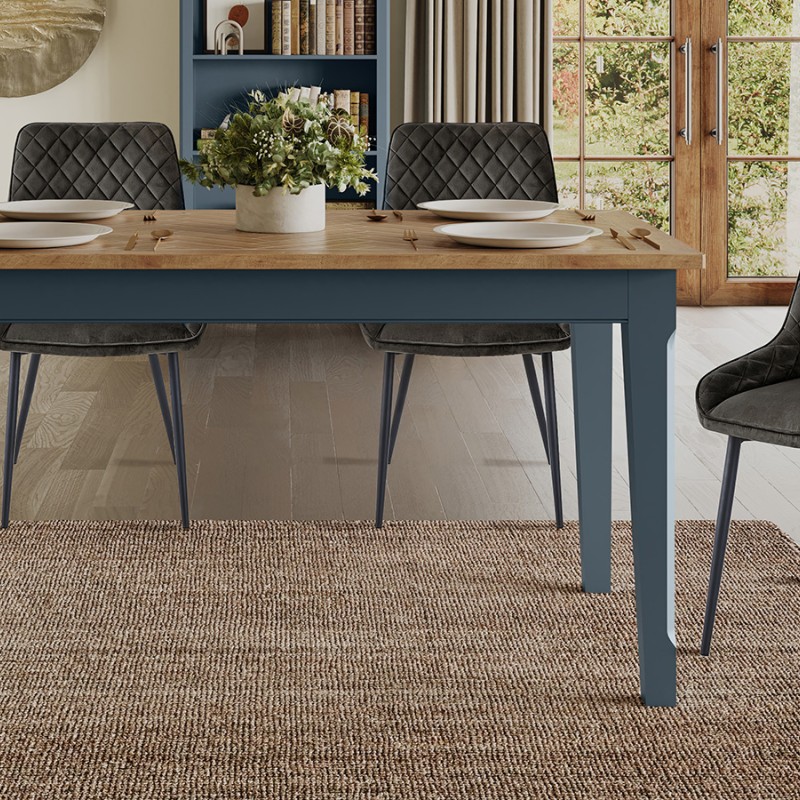 Signature Blue Dining Table 140cm
