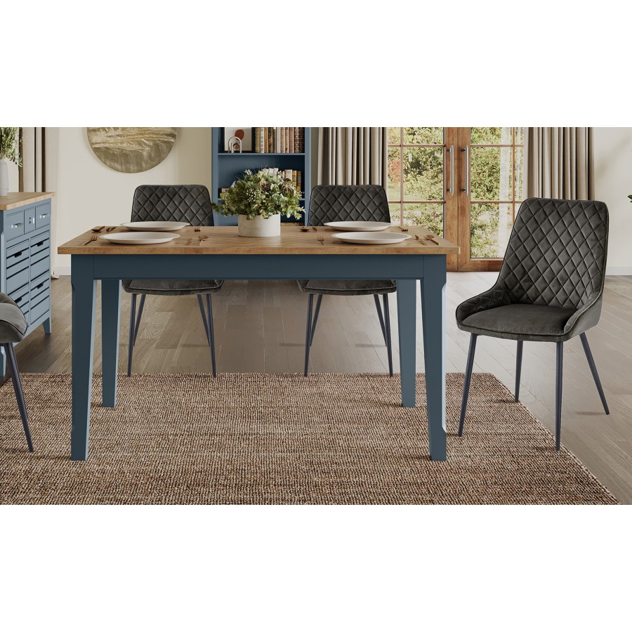 Signature Blue Dining Table 140cm