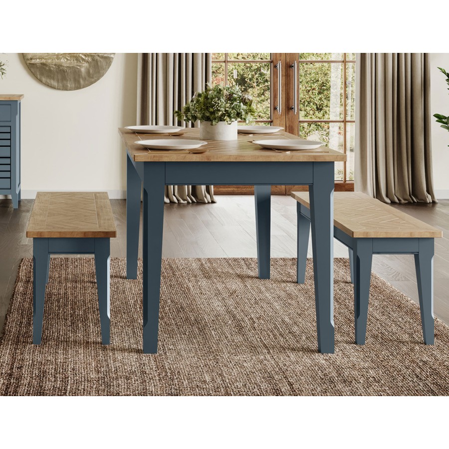 Signature Blue Dining Table 140cm