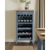 Signature Blue Wine Rack / Glass Storage Cabinet