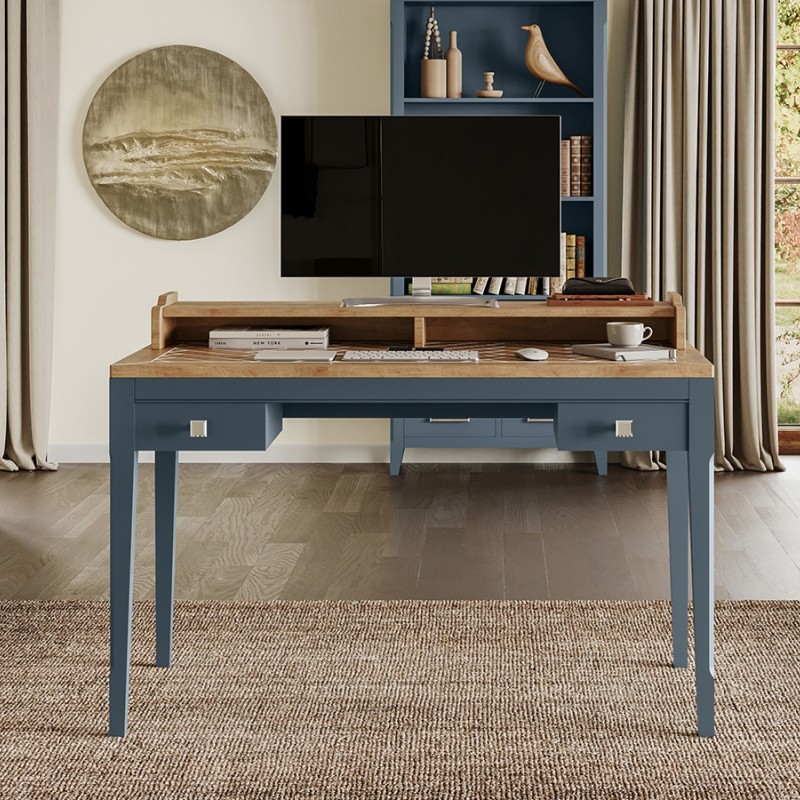 Signature Blue Desk / Dressing Table