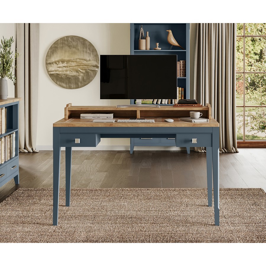 Signature Blue Desk / Dressing Table