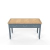 Signature Blue Large Executive Desk