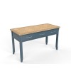Signature Blue Large Executive Desk