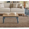 Signature Blue Square Open Coffee Table Signature Blue Square Open Coffee Table