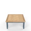Signature Blue Square Open Coffee Table