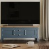  Signature Blue Widescreen Television Stand