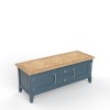  Signature Blue Widescreen Television Stand