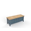 Signature Blue Widescreen Television Stand