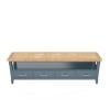 Signature Blue Large Widescreen Television Cabinet