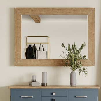 Signature Blue Wall Mirror